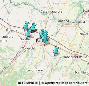 Mappa 43123 Parma PR, Italia (8.225)