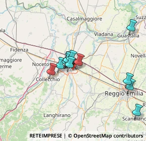 Mappa 43123 Parma PR, Italia (11.55077)