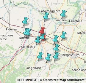 Mappa 43123 Parma PR, Italia (12.39571)