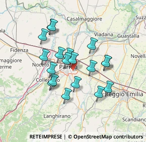 Mappa 43123 Parma PR, Italia (11.79579)