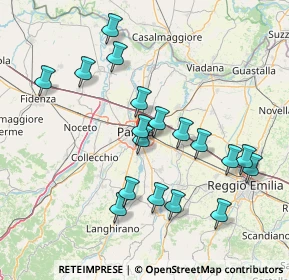 Mappa 43123 Parma PR, Italia (15.19278)