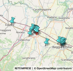 Mappa 43123 Parma PR, Italia (11.86412)