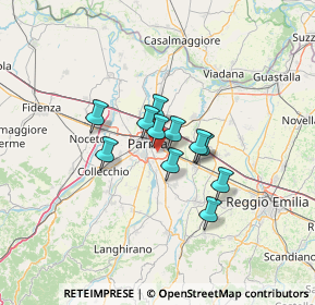 Mappa 43123 Parma PR, Italia (8.49364)