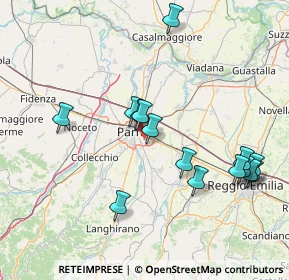 Mappa 43123 Parma PR, Italia (15.96867)