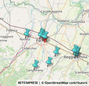 Mappa 43123 Parma PR, Italia (14.135)
