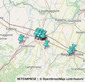 Mappa 43123 Parma PR, Italia (7.54917)