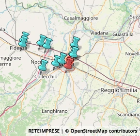 Mappa 43123 Parma PR, Italia (10.67909)