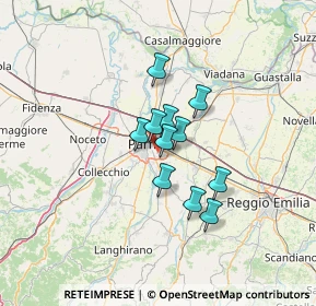 Mappa 43123 Parma PR, Italia (8.55545)