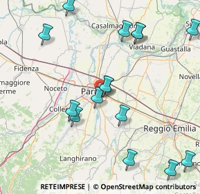 Mappa 43123 Parma PR, Italia (18.62133)