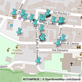 Mappa Via Carlo Buffa di Perrero, 10061 Cavour TO, Italia (0.08333)