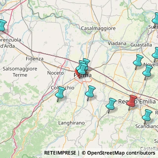 Mappa Via Benedetto Croce, 43125 Parma PR, Italia (22.44429)