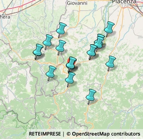 Mappa Centro di Raccolta rifiuti R.S.U. e differenziata, 29022 Bobbio PC, Italia (11.59333)