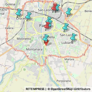Mappa Via Vittorio Bachelet, 43123 Parma PR, Italia (2.39364)