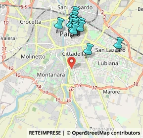 Mappa Via Vittorio Bachelet, 43123 Parma PR, Italia (1.994)