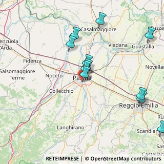 Mappa Via Vittorio Bachelet, 43123 Parma PR, Italia (18.73583)