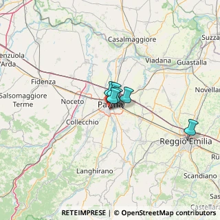 Mappa Via Vittorio Bachelet, 43123 Parma PR, Italia (37.862)