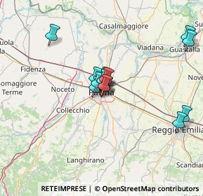Mappa Via Vittorio Bachelet, 43123 Parma PR, Italia (10.93857)