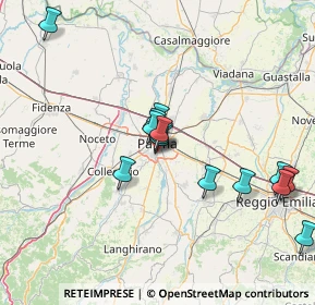 Mappa Via Vittorio Bachelet, 43123 Parma PR, Italia (14.07786)