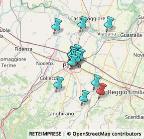 Mappa Via Vittorio Bachelet, 43123 Parma PR, Italia (9.026)