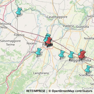 Mappa Via M. Jacchia, 43125 Parma PR, Italia (14.095)