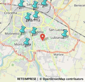 Mappa Via Bonfiglio Zanardi, 43123 Parma PR, Italia (2.72545)