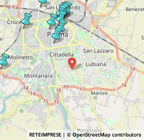 Mappa Via Bonfiglio Zanardi, 43123 Parma PR, Italia (2.95917)