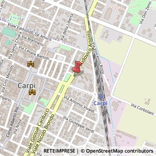Mappa Via L. Ariosto, 4, 41012 Carpi, Modena (Emilia Romagna)