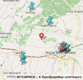 Mappa Strada Vallarasca, 14049 Nizza Monferrato AT, Italia (2.34231)