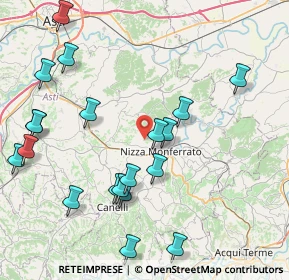 Mappa Strada Vallarasca, 14049 Nizza Monferrato AT, Italia (9.57)