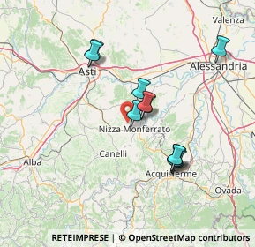 Mappa Strada Vallarasca, 14049 Nizza Monferrato AT, Italia (12.57364)