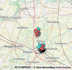 Mappa Via del Veronese, 41012 Carpi MO, Italia (13.4275)