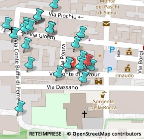 Mappa Piazza S. Lorenzo, 10061 Cavour TO, Italia (0.056)