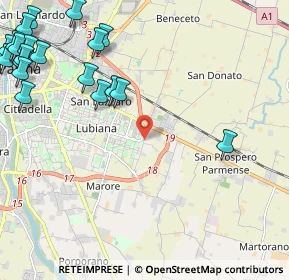 Mappa Str. Guglielmo Marconi, 43123 Parma PR, Italia (3.234)