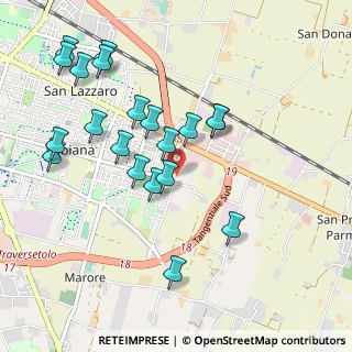 Mappa Strada Guglielmo Marconi, 43123 Parma PR, Italia (1.029)