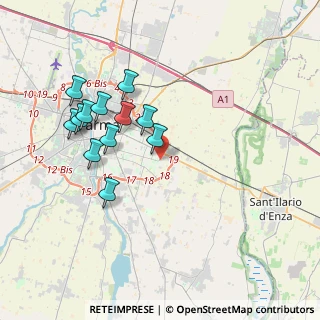Mappa Str. Guglielmo Marconi, 43123 Parma PR, Italia (3.63417)