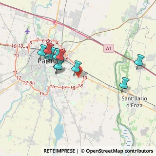 Mappa Strada Guglielmo Marconi, 43123 Parma PR, Italia (3.56364)