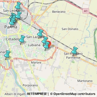 Mappa Str. Guglielmo Marconi, 43123 Parma PR, Italia (2.98615)