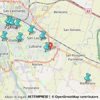 Mappa Str. Guglielmo Marconi, 43123 Parma PR, Italia (3.25091)