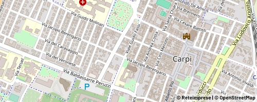 Mappa Carpi