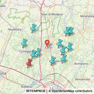 Mappa 41012 Carpi MO, Italia (7.53833)