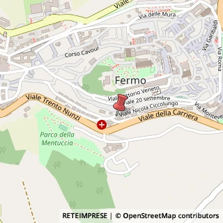Mappa Viale ciccolungo nicola 134, 63023 Fermo, Fermo (Marche)