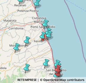 Mappa Sp. Pompeiana Remaf, 63900 Fermo FM, Italia (20.38563)