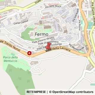 Mappa Viale della Carriera, 46, 63900 Fermo, Fermo (Marche)