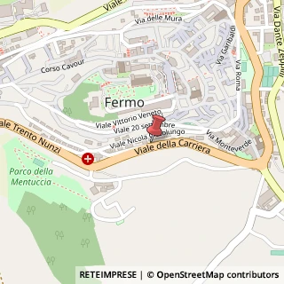 Mappa Viale della Carriera, 63900 Fermo FM, Italia, 63900 Fermo, Fermo (Marche)