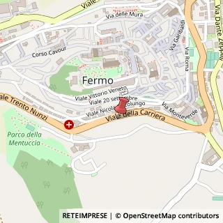 Mappa Viale della Carriera, 34, 63900 Fermo, Fermo (Marche)