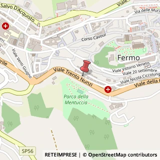 Mappa Via Francesco Graziani, 71, 63023 Fermo, Fermo (Marche)