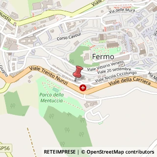 Mappa Viale Nicola Ciccolungo, 102, 63027 Fermo, Fermo (Marche)