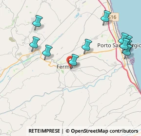 Mappa Via Giovanni Falcone, 63900 Fermo FM, Italia (4.86636)