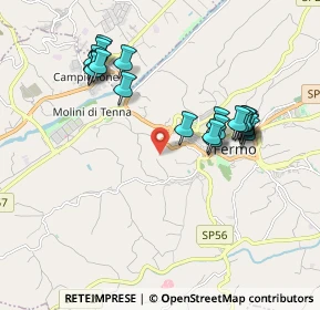 Mappa Strada Comunale Fontana I, 63900 Fermo FM, Italia (1.9395)