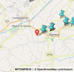 Mappa Strada Comunale Fontana I, 63900 Fermo FM, Italia (2.76769)